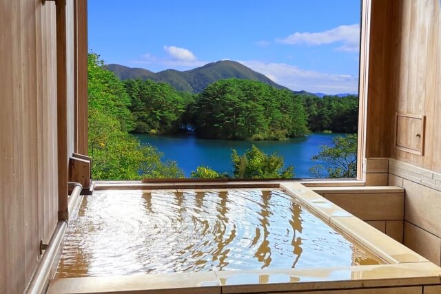 露天風呂のある注文住宅